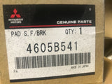 Oem 4605B541 Genuine Mitsubishi PAD SET ,FRONT BRAKES-Mega Mart Warehouse-Ultimate Unclaimed Freight Buyer and Seller Specialists