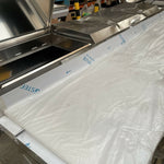 Blueair Commercial Three Door 93" Refrigerated Pizza Prep Table Cooler BAPP93-HC