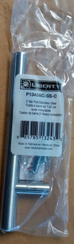 1 BOX OF12 Liberty Bar Pull stainless steel P13456C-SS-C-Mega Mart Warehouse-Ultimate Unclaimed Freight Buyer and Seller Specialists