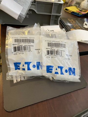BRAND NEW  EATON 06Z-J04-BG HOSE FITTING ( 4 PER ORDER )