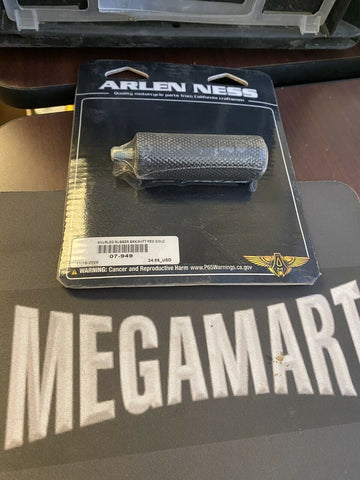 BRAND NEW  Arlen Ness Knurled Shift Peg Black/Gold
