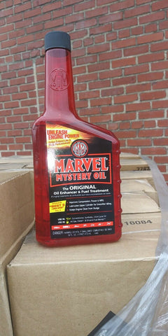 (2 CASES OF 6) Marvel Mystery Oil 50094 Clear Red, 16 oz bottle-Mega Mart Warehouse-Ultimate Unclaimed Freight Buyer and Seller Specialists