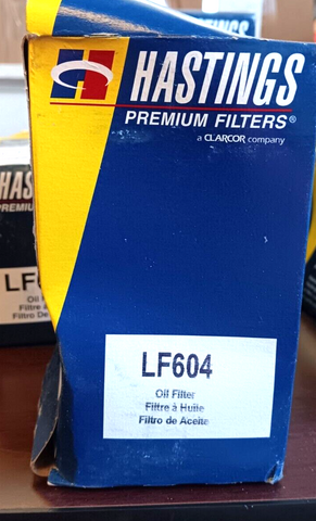 HASTINGS LF604 PREMIUM OIL FILTER (FREE SHIPPING)