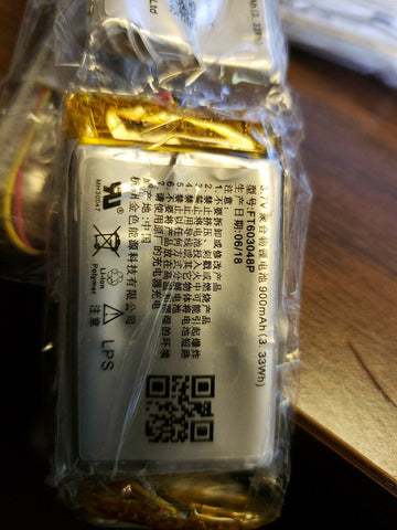 (3PCS) Turtle Beach OEM 900mAh Li-Polymer Battery for STEALTH FT603048P 400 500-Mega Mart Warehouse-Ultimate Unclaimed Freight Buyer and Seller Specialists