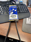 GENUINE NAPA GATES POWER -FIT V-RIBBED BELT 4K378, 25-04378, K040378, 5040378
