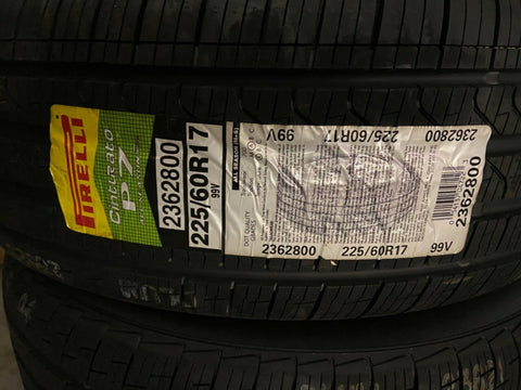 NEW 4 Pirelli Cinturato P7 All Season Plus 225/60R17 99V AS A/S Tire-Mega Mart Warehouse-Ultimate Unclaimed Freight Buyer and Seller Specialists