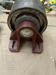 NEW Concrete Truck Drum Roller Assembly With Bracket 4" Wide