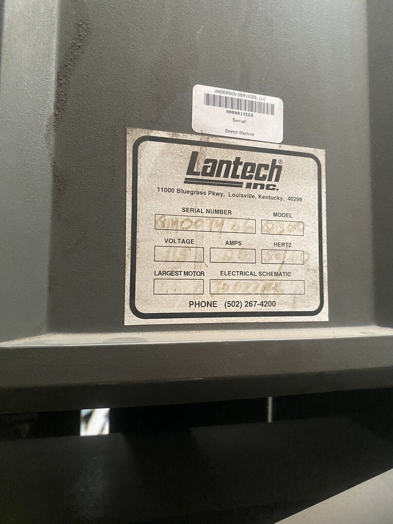 Lantech Q300 Stretch Shrink Wrapper Machine | Mega Mart Warehouse