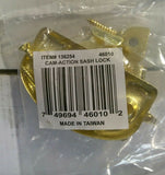 NEW Ultra Hardware 46010, Lck Sash Cam Brass Set - Total Of 50 Units-Mega Mart Warehouse-Ultimate Unclaimed Freight Buyer and Seller Specialists