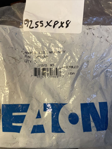 (Pack of 5) 9255X8X8 Eaton Weatherhead 1/2"X3/8" Swivel Adapter