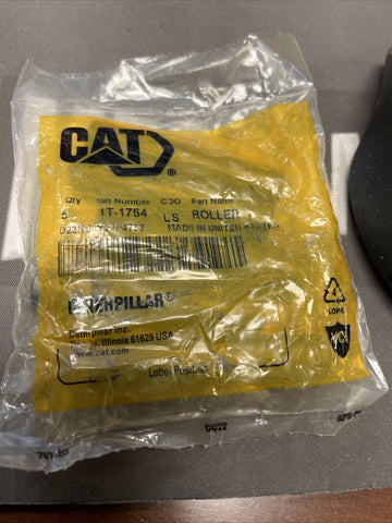 GENUINE OEM CAT 1T-1754: ROLLER (5 PC LOT) **FREE SHIPPING**