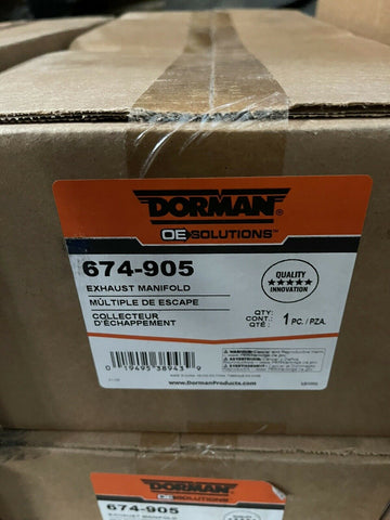 GENUINE DORMAN Exhaust Manifold Right 674-905 **FREE SHIPPING**