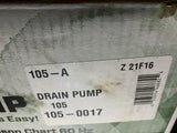 BRAND NEW Zoeller Sink Drain Pump System  Switch Actuation  Float Model 105-0017