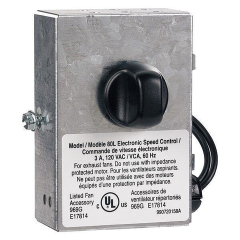 Broan 80L Variable Speed Control, 120V