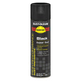 (6)RUST-OLEUM Rust Preventative Spray Paint,Black,15oz V2179838-Mega Mart Warehouse-Ultimate Unclaimed Freight Buyer and Seller Specialists