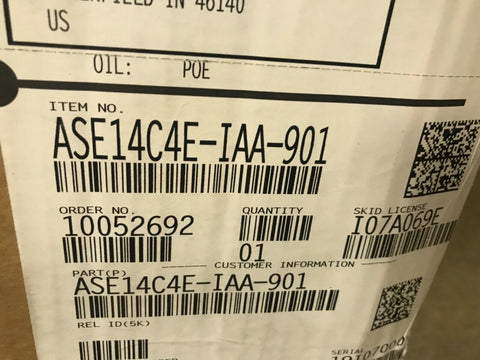 (BRAND NEW) COPELAND ASE14C4E-IAA-901 / ASE14C4EIAA901-Mega Mart Warehouse-Ultimate Unclaimed Freight Buyer and Seller Specialists