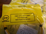 1M (3.28ft) FCLCLCS01M LC TO LC FIBER OPTIC PATCH CABLE 9/125 SINGLE MODE 20PCS