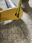 GENUINE CAT BUCKET LINKAGE PIN (SEE PICS FOR MEASUREMENTS) PART NUMBER UNKNOWN