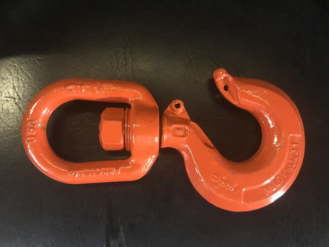 GENUINE DIXIE Swivel Rigging Hook - M3405A, Capacity: 3 Tons - FORGED MADE USA-Mega Mart Warehouse-Ultimate Unclaimed Freight Buyer and Seller Specialists