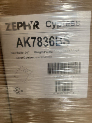Neuf Zephyr AK7836BS 36 " Puissance Cypress 1200 Cfm Extérieur Souffleur En