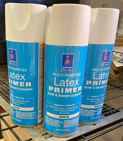 BRAND NEW 650272867 12 OZ.   MULTI-PUROSE LATEX PRIMER WHITE ( 5 PER LOT )