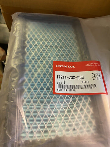 BRAND New Genuine OEM Honda Air Filter Combo 17211-Z3S-003