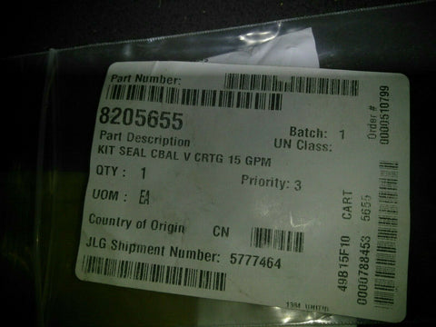 NEW GENUINE OEM JLG KIT SEAL CBAL V CRTG 15 GPM-Mega Mart Warehouse-Ultimate Unclaimed Freight Buyer and Seller Specialists