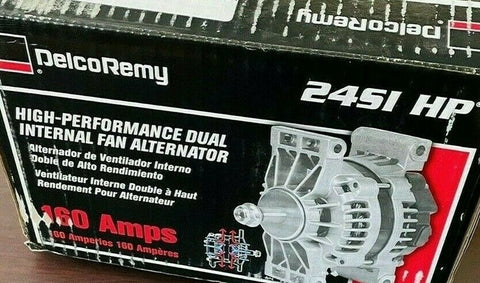 GENUINE OEM Delco Remy 24si High Performance Dual Internal Fan Alternator-Mega Mart Warehouse