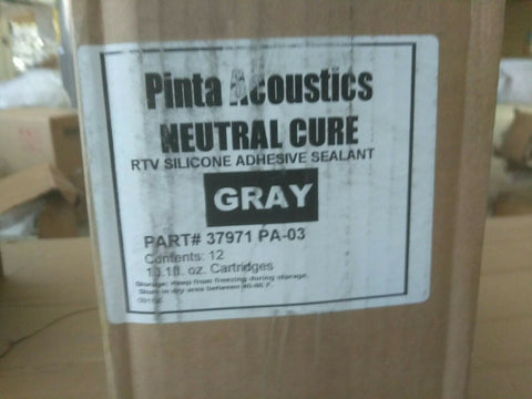 NEW RTV SILICONE ADHESIVE SEALANT 37971 PA-03 GRAY BOX OF 10-Mega Mart Warehouse-Ultimate Unclaimed Freight Buyer and Seller Specialists