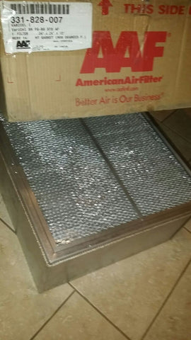 AAF 331-828-007 VARICEL TYPE SH 24"x24"x6" FILTERS FREE S/H NEW-Mega Mart Warehouse-Ultimate Unclaimed Freight Buyer and Seller Specialists