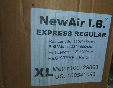 (1 BOX OF 1900') NEW AIR I.B. EXPRESS INFLATABLE CUSHIONING FILM44 XL 100641088-Mega Mart Warehouse-Ultimate Unclaimed Freight Buyer and Seller Specialists