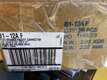 (25/CASE) BrassCraft B1-12A F 12" L, 1/2" FIP, 3/8" Comp Faucet Supply Line-Mega Mart Warehouse-Ultimate Unclaimed Freight Buyer and Seller Specialists