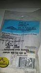 ALLEN TEL (4 jacks) AT55-15, CATEGORY 5E JACK MODULE, WHITE, 1 PORT-Mega Mart Warehouse-Ultimate Unclaimed Freight Buyer and Seller Specialists