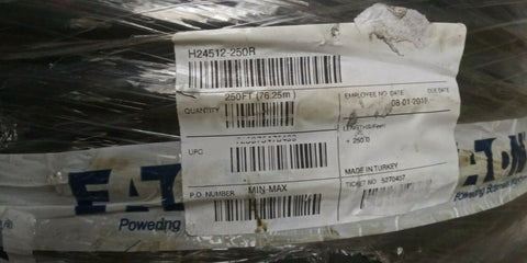 (250FT) EATON Hydraulic Hose H24512250R-Mega Mart Warehouse-Ultimate Unclaimed Freight Buyer and Seller Specialists
