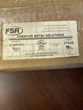 NEW FSR FL-500P-B-C U-Access Cover With 1/2" Brass Square Flange (Lift off door)