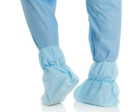 (1 CASE OF 150) NEW Halyard HI Guard Full Coverage Boot, Universal 69571-Mega Mart Warehouse-Ultimate Unclaimed Freight Buyer and Seller Specialists