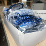 (12)  NEW 99-T8100-CAF - CLEAR LENS ( ANTI FOG ) SAFETY GLASSES -HURRICANE