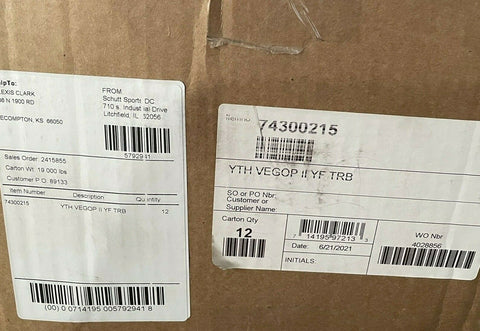 (12)  NEW Schutt Sports Vengeance Youth Facemask for Football Helmet Royal Blue
