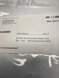 HARRIS RF-5910-PS005 ANCILLARY KIT, TRANSCEIVER POWER UNIT 10513-0305-01