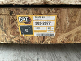 NEW GENUINE CAT PLATE AS 383-2877, D08M06Y21P478  **FREE SHIPPING**