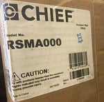 NEW Chief RSMA000 Mini Elite Projector Mount with Locking Option A, Black-Mega Mart Warehouse-Ultimate Unclaimed Freight Buyer and Seller Specialists