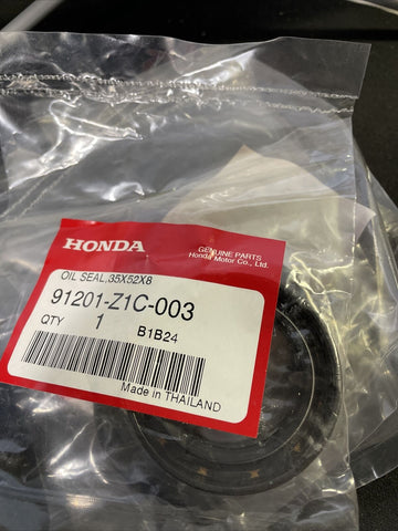 GENUINE OEM Honda 91202-ZL8-003 Oil Seal