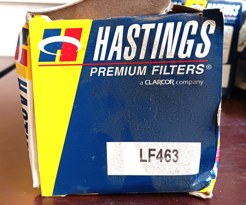 HASTINGS LF463 PREMIUM OIL FILTERS (FREE SHIPPING)