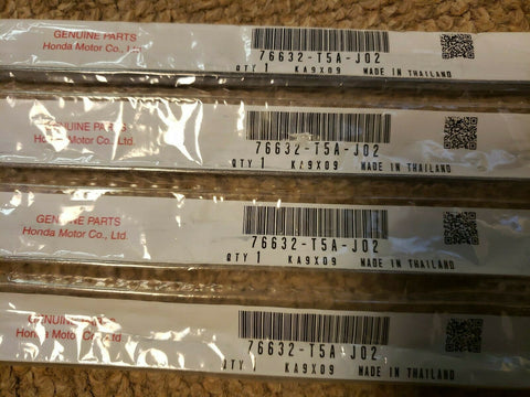 (4 BLADES) NEW Genuine Honda Rubber Blade Inserts (350MM) 76632-T5A-J02-Mega Mart Warehouse-Ultimate Unclaimed Freight Buyer and Seller Specialists