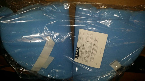 LOT OF 4 PAIR SPAN HEEL PROTECTOR PAIRS SP217-000 WITH ADJUSTABLE STRAP-Mega Mart Warehouse-Ultimate Unclaimed Freight Buyer and Seller Specialists