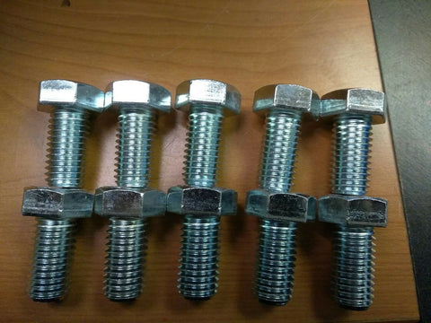NEW 5/8-11 x 1-1/4” Stainless Steel Hex Head Cap Screw Bolt 10 Pcs.-Mega Mart Warehouse-Ultimate Unclaimed Freight Buyer and Seller Specialists
