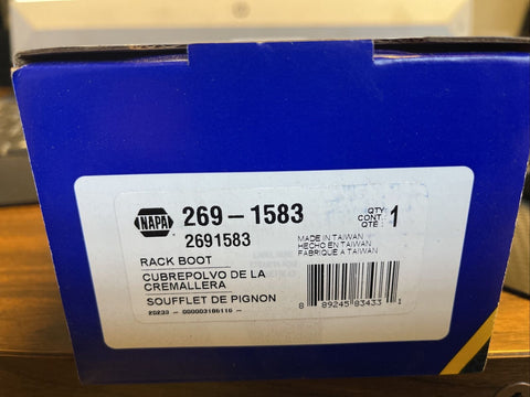 NEW GENUINE NAPA 269-1583 Rack and Pinion Bellow Rubber Boot Left Right-Mega Mart Warehouse