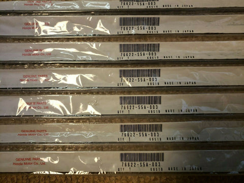 (7 BLADES) Genuine Honda Rubber Blade Inserts (525MM) 76622-S5A-003-Mega Mart Warehouse-Ultimate Unclaimed Freight Buyer and Seller Specialists