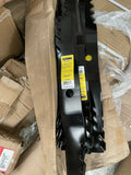 GENUINE JOHN DEERE 4 Pack Mulching Blades M136195 19"/482.6mm, 3 = 54"/1371.6mm-Mega Mart Warehouse