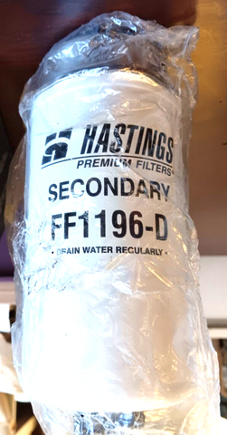 HASTINGS FF1196-D HEAVY DUTY OIL FILTER (FREE SHIPPING)